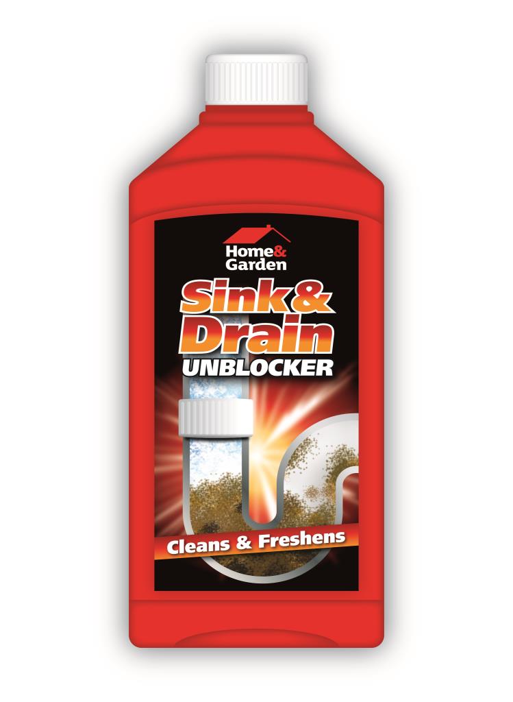 Home&Garden Sink & Drain Unblocker 1 Litre