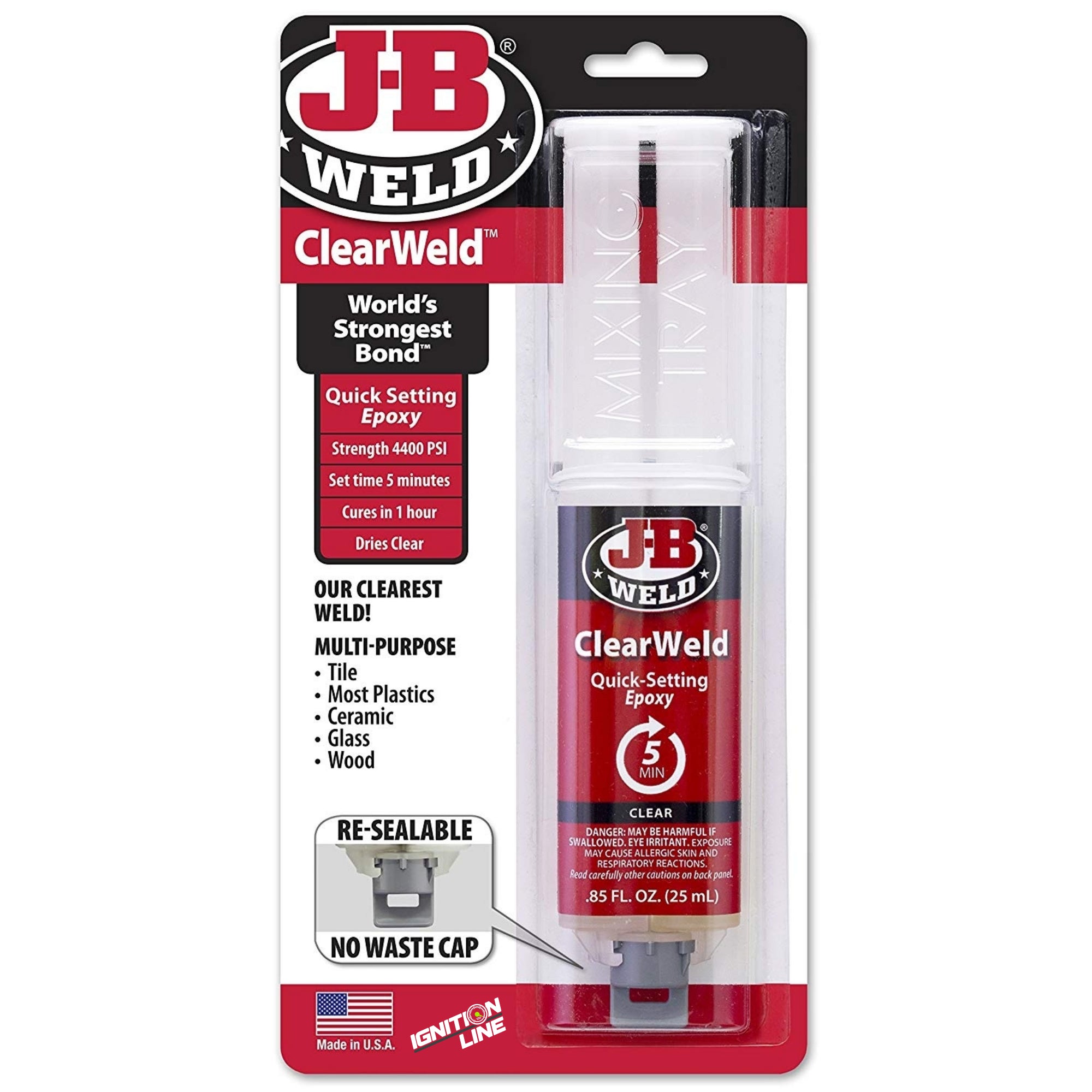 J-B Weld Clearweld - Our Clearest Weld