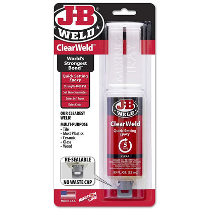 J-B Weld Clearweld - Our Clearest Weld