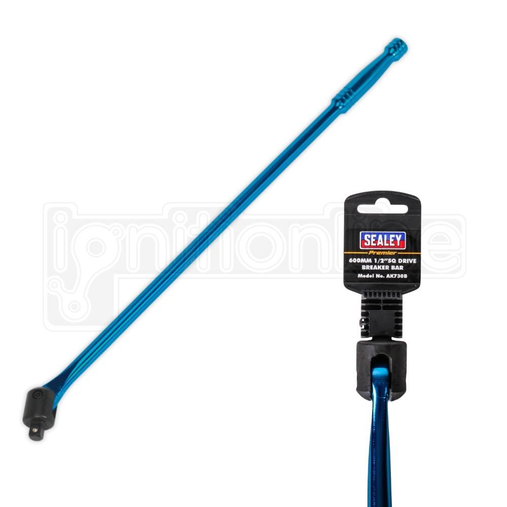 Sealey Breaker Bar 600mm 1/2"Sq Drive - Blue