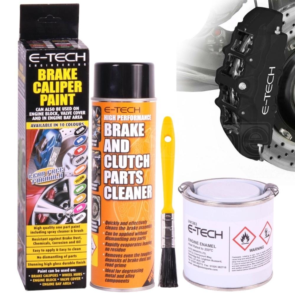 E-Tech Brake Caliper Paint Kit - Black