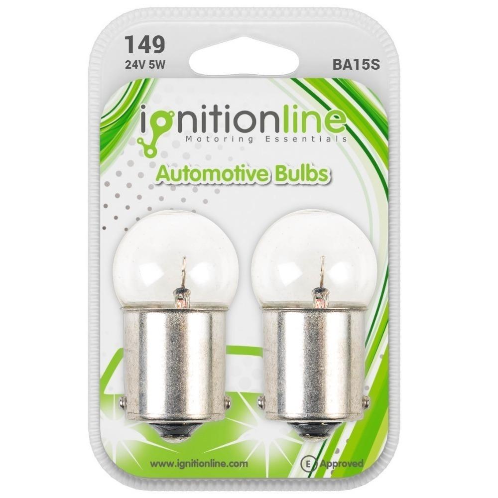 149 24V 5W Ba15S Bayonet Bulbs (Twin Pack)