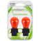 3156 Amber 12V 27W Indicator Wedge Bulbs (Pack Of 2)