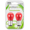 380 Red 12V P21/5W Bayonet Bulbs (Pack Of 2)