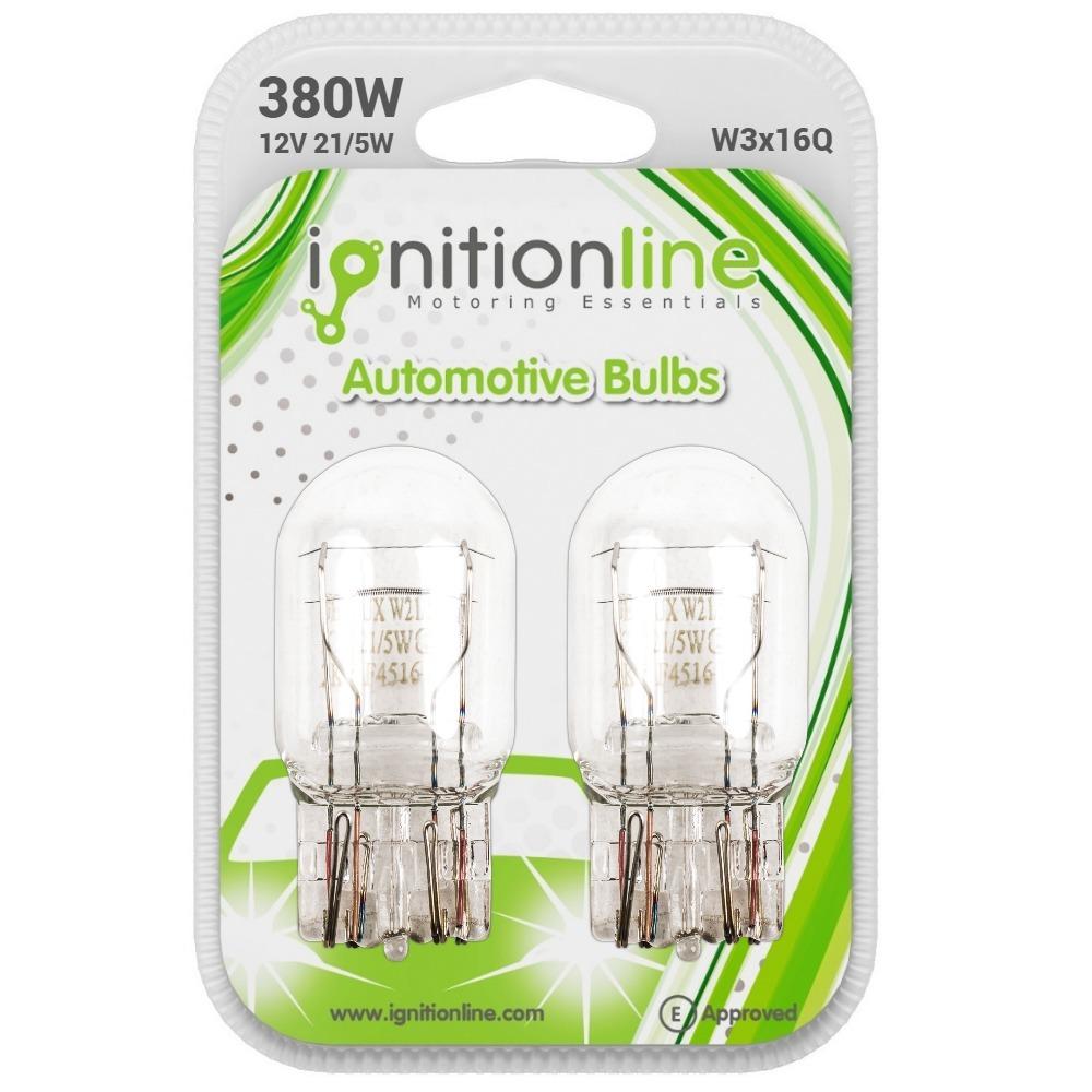 380W - 580W 12V 21/5W Wedge Bulbs (Pack of 2)