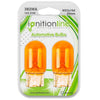 382Wa - 585 Amber 12V 21W Wedge Bulbs (Pack Of 2)