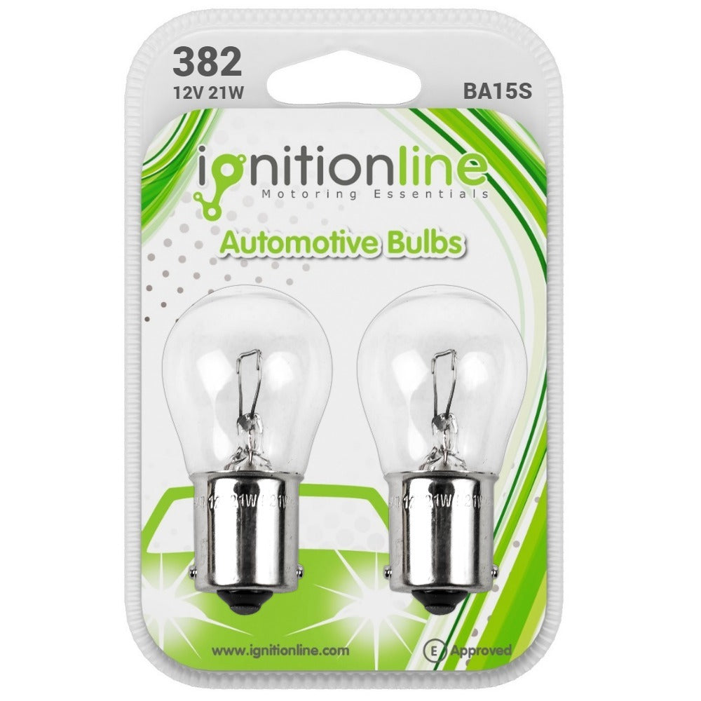 382 12V 21W Bayonet Bulbs (Pack Of 2)
