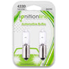 433D Halogen 12V 21W Side & Tail Light Bulbs (Pack Of 2)