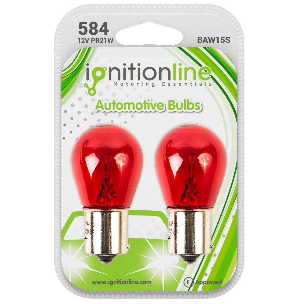 584 12V 21W Bayonet Bulbs (Pack Of 2)