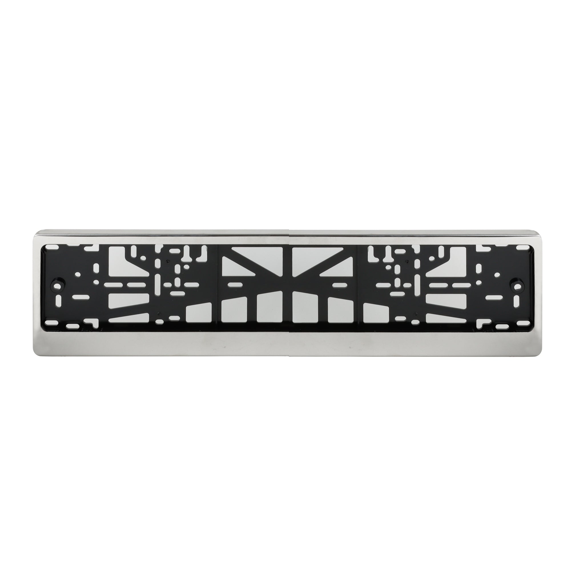 Streetwize Stainless Steel Number Plate Surround