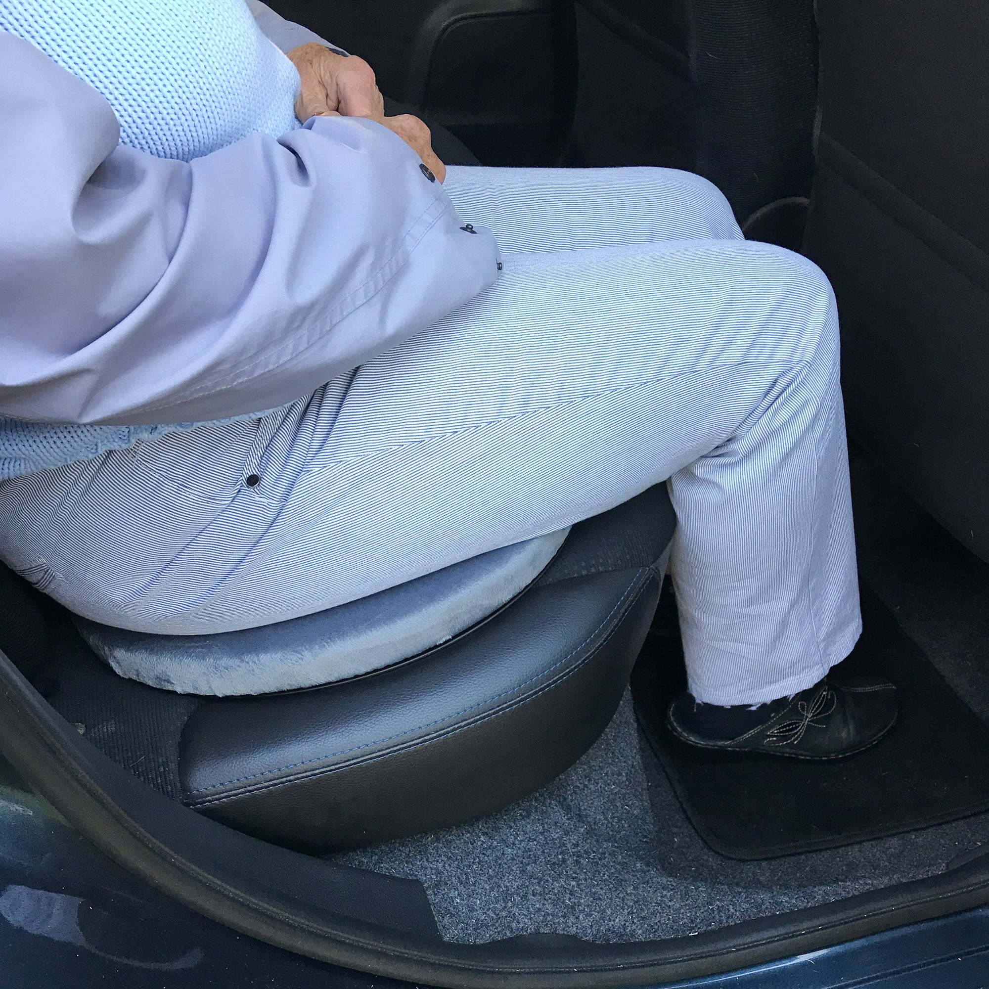 Streetwize Car Seat Swivel Cushion With 4.5cm Memory Foam