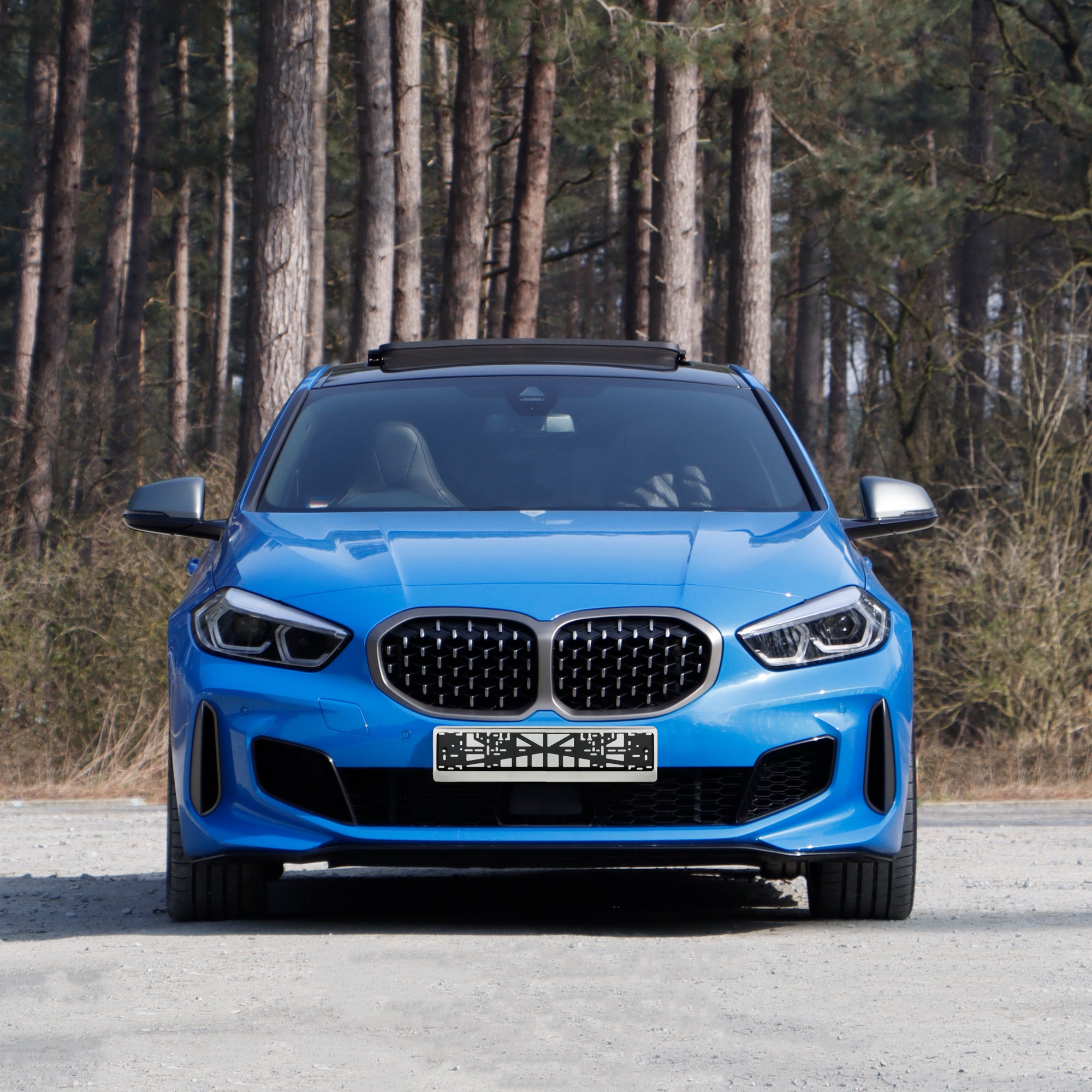 Streetwize Stainless Steel Number Plate Surround