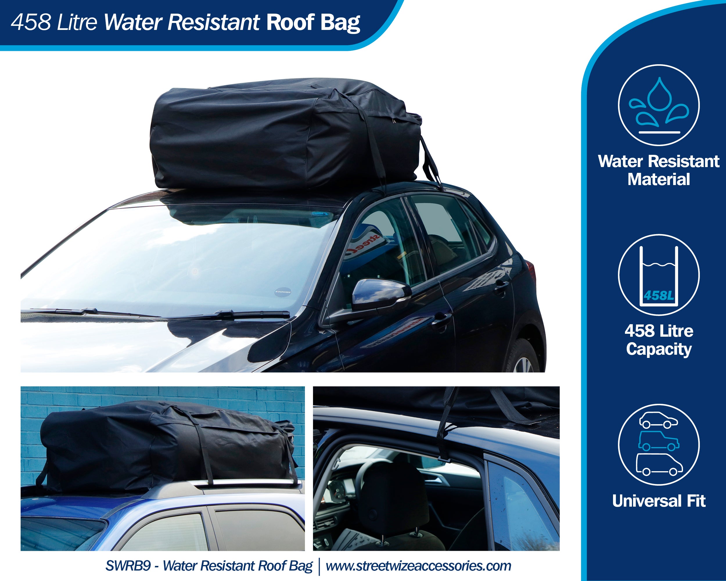 Water Resistant Roof Cargo Carrier