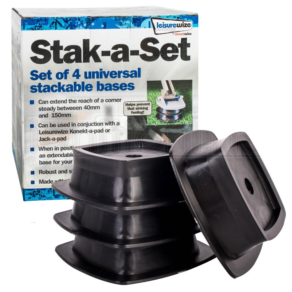Stak-A-Set 4 Universal Stackable Bases
