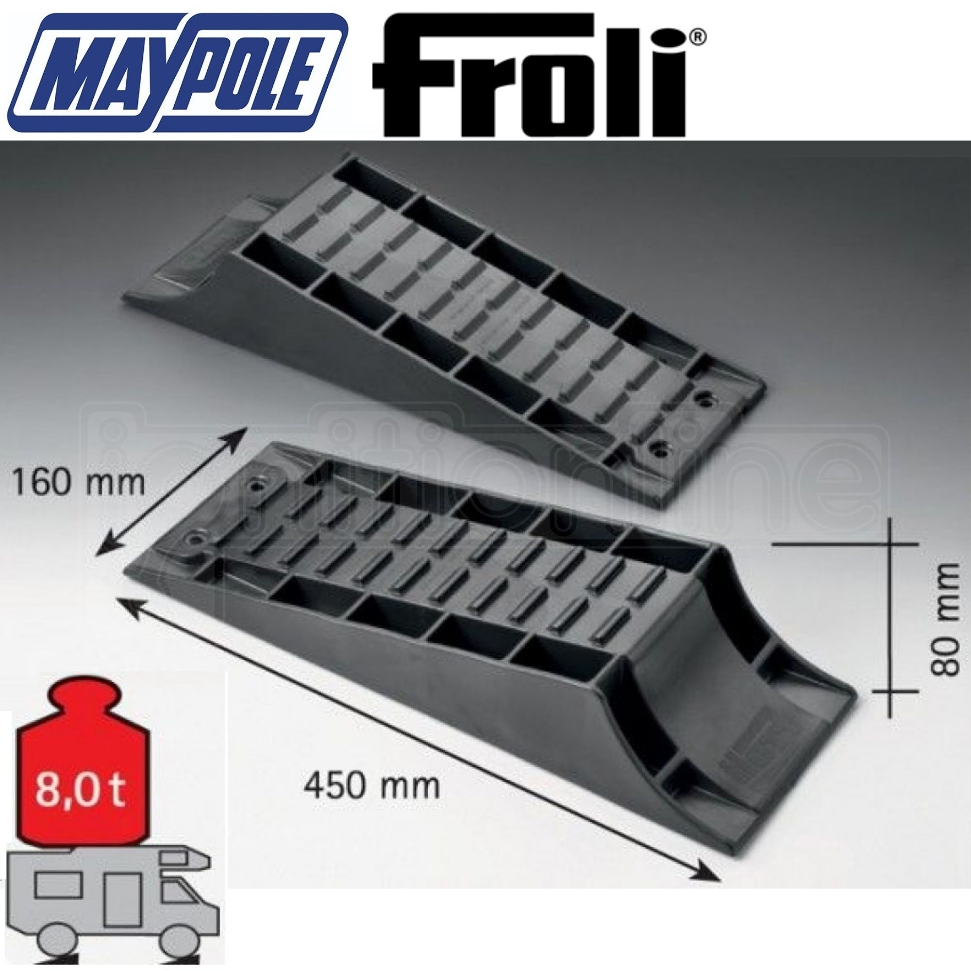 Maypole Froli Twin Level Ramp Set