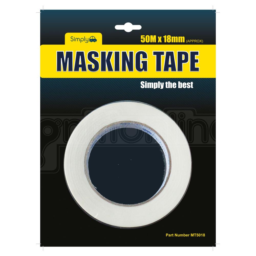 Simply Masking Tape 18mm x 50M