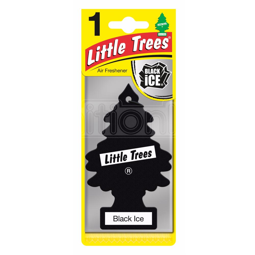 Little Trees Air Freshener Black Ice Hanging