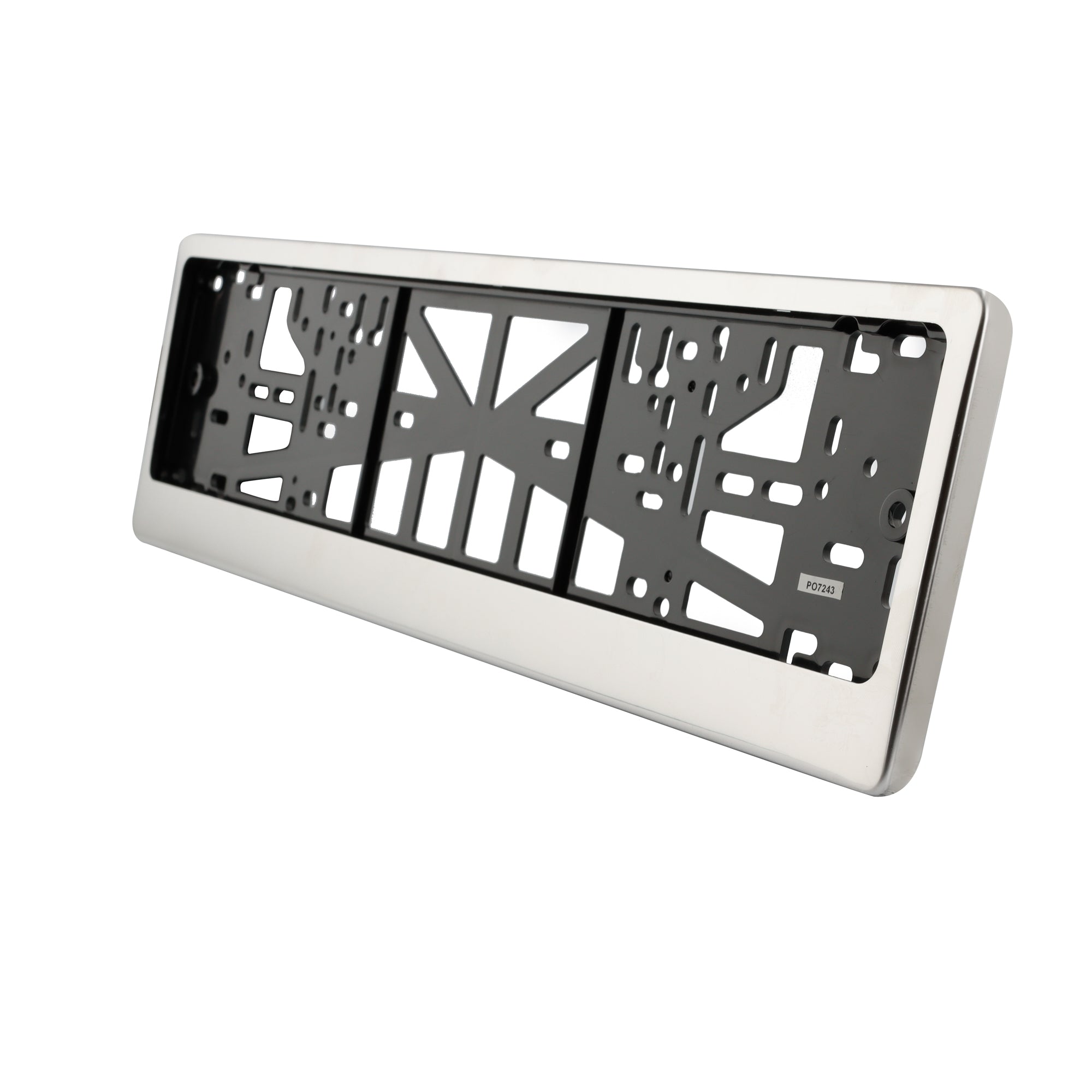 Streetwize Stainless Steel Number Plate Surround