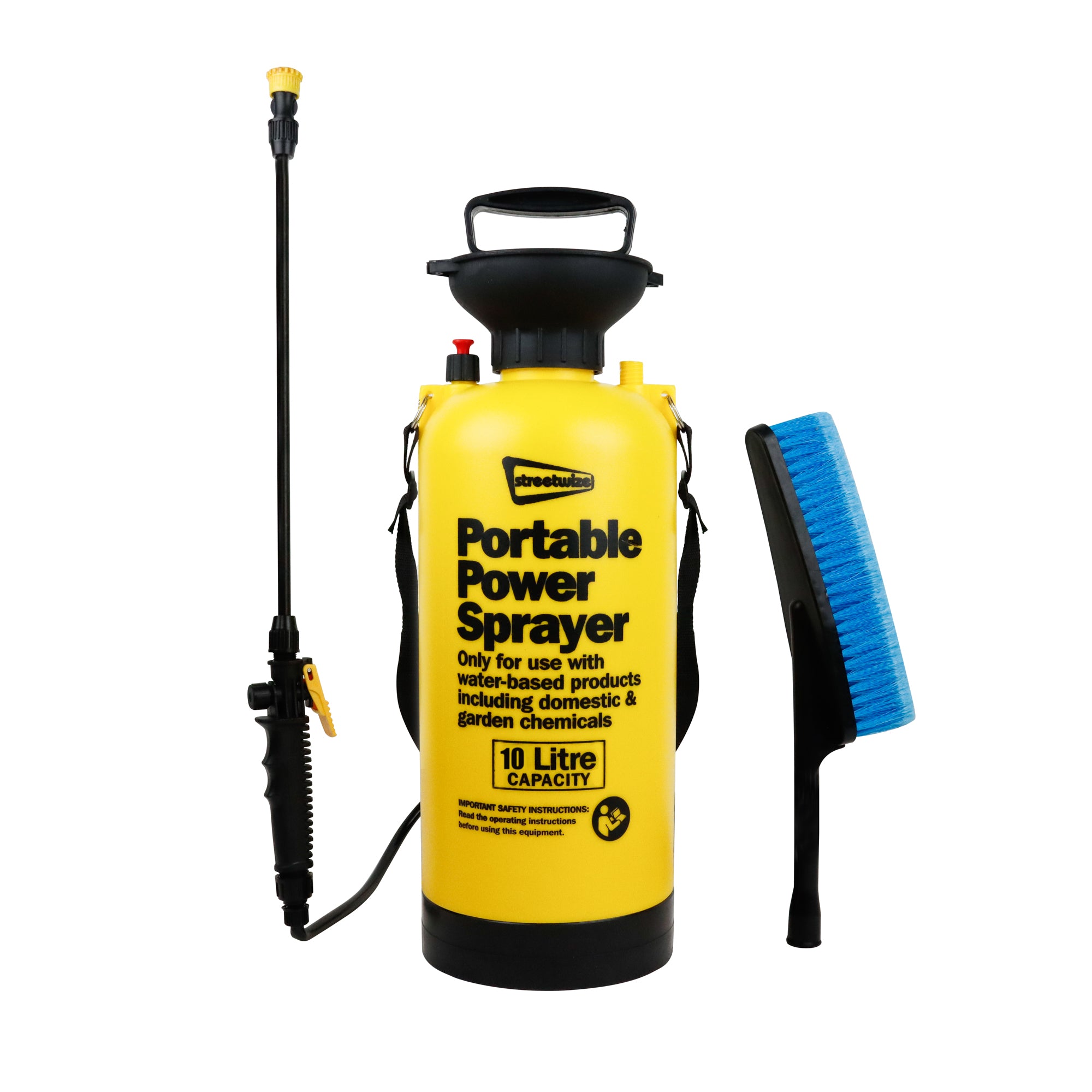 Streetwize Portable Power Washer 10 Litre