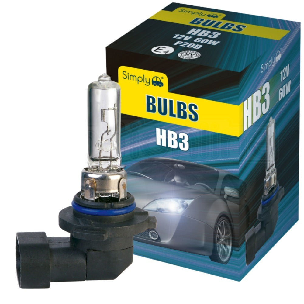 Simply HB3 12V 60W Halogen Headlight Bulb