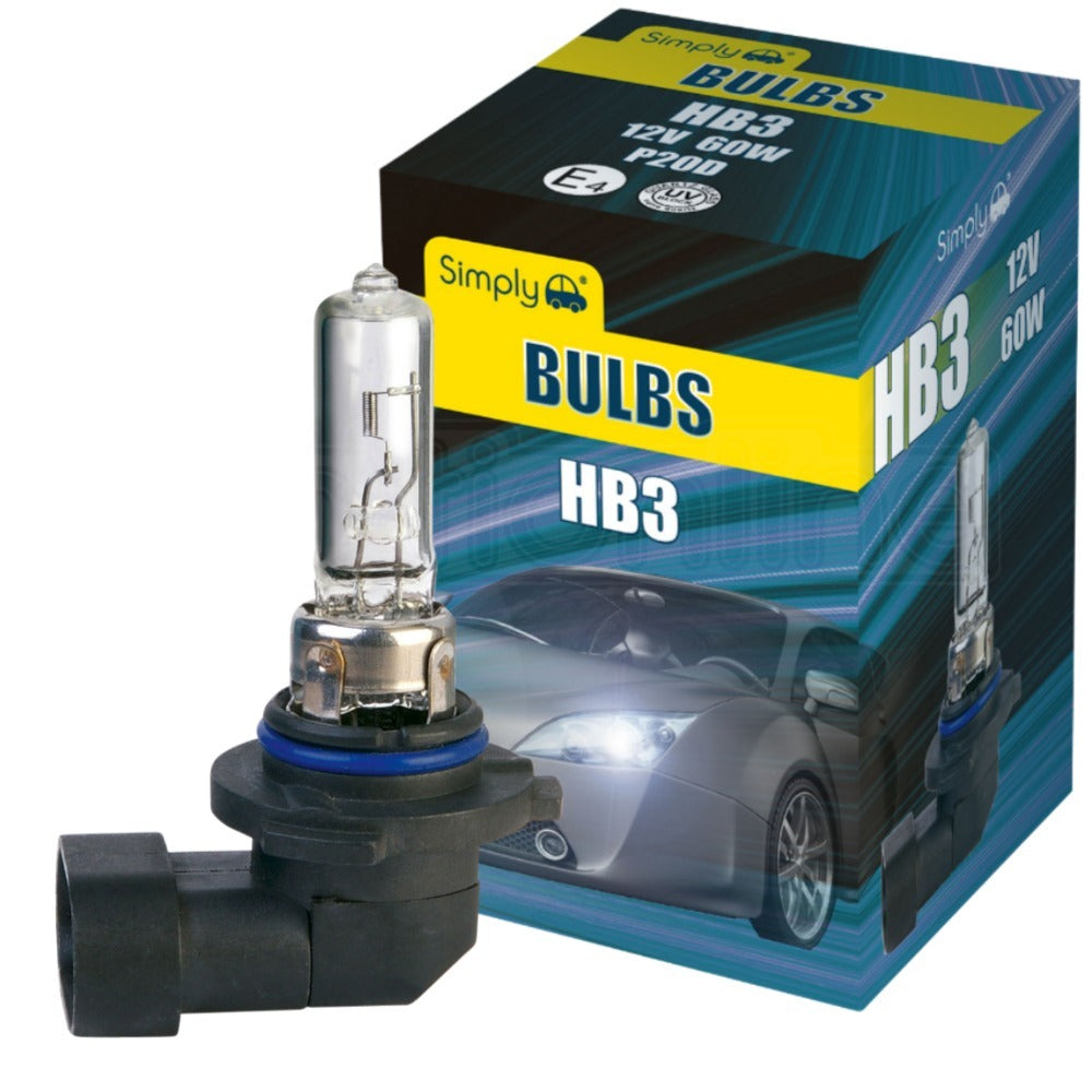 Simply Hb3 12V 60W Halogen Headlight Bulb