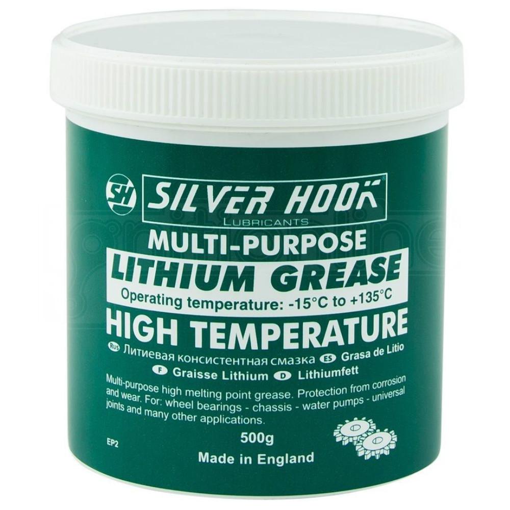 Silver Hook Multi Purpose Lithium Grease 500G