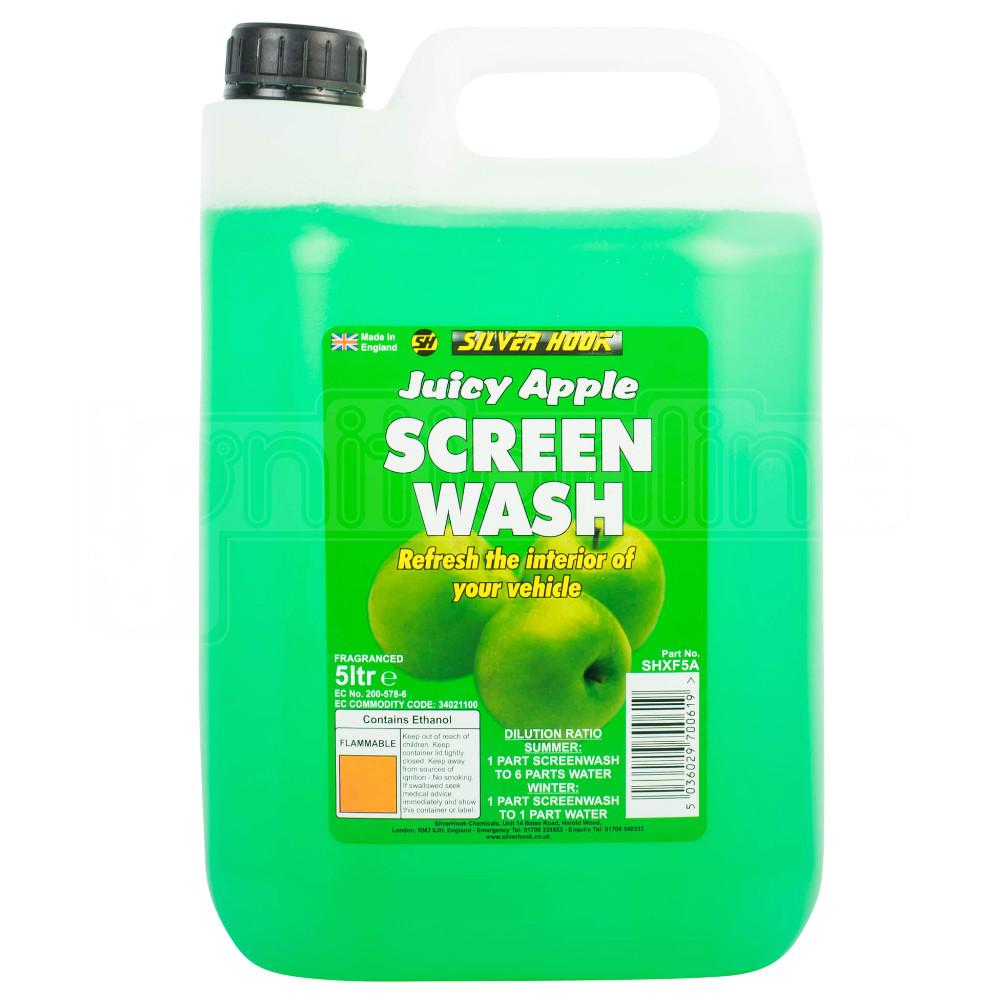 SilverHook Juicy Apple Screen Wash 5 Litre