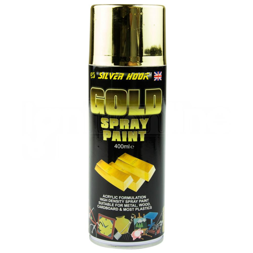 Silver Hook Gold Spray Paint 400ml