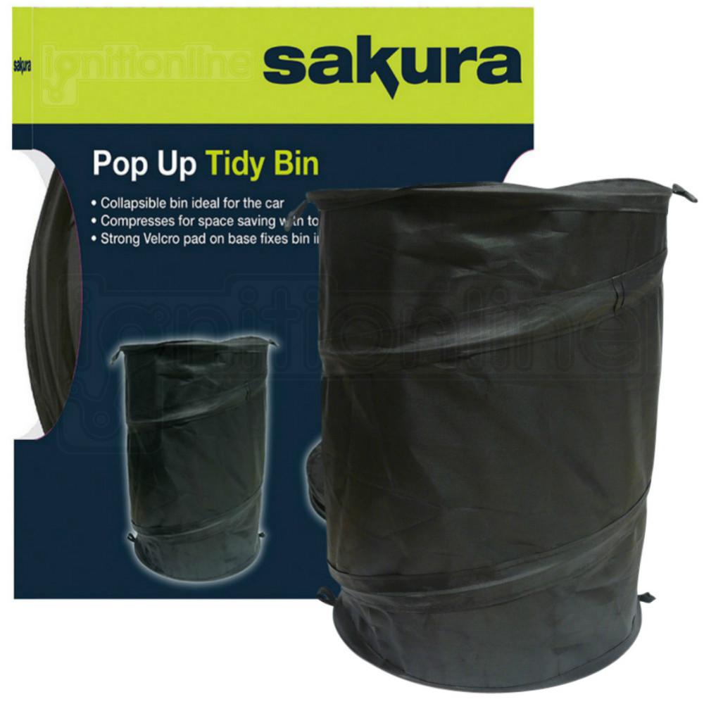 Sakura Pop Up Car Tidy Bin