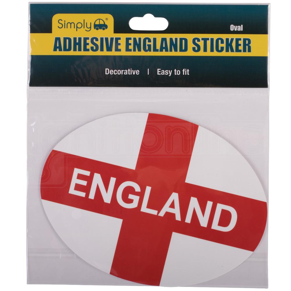 Adhesive England Sticker
