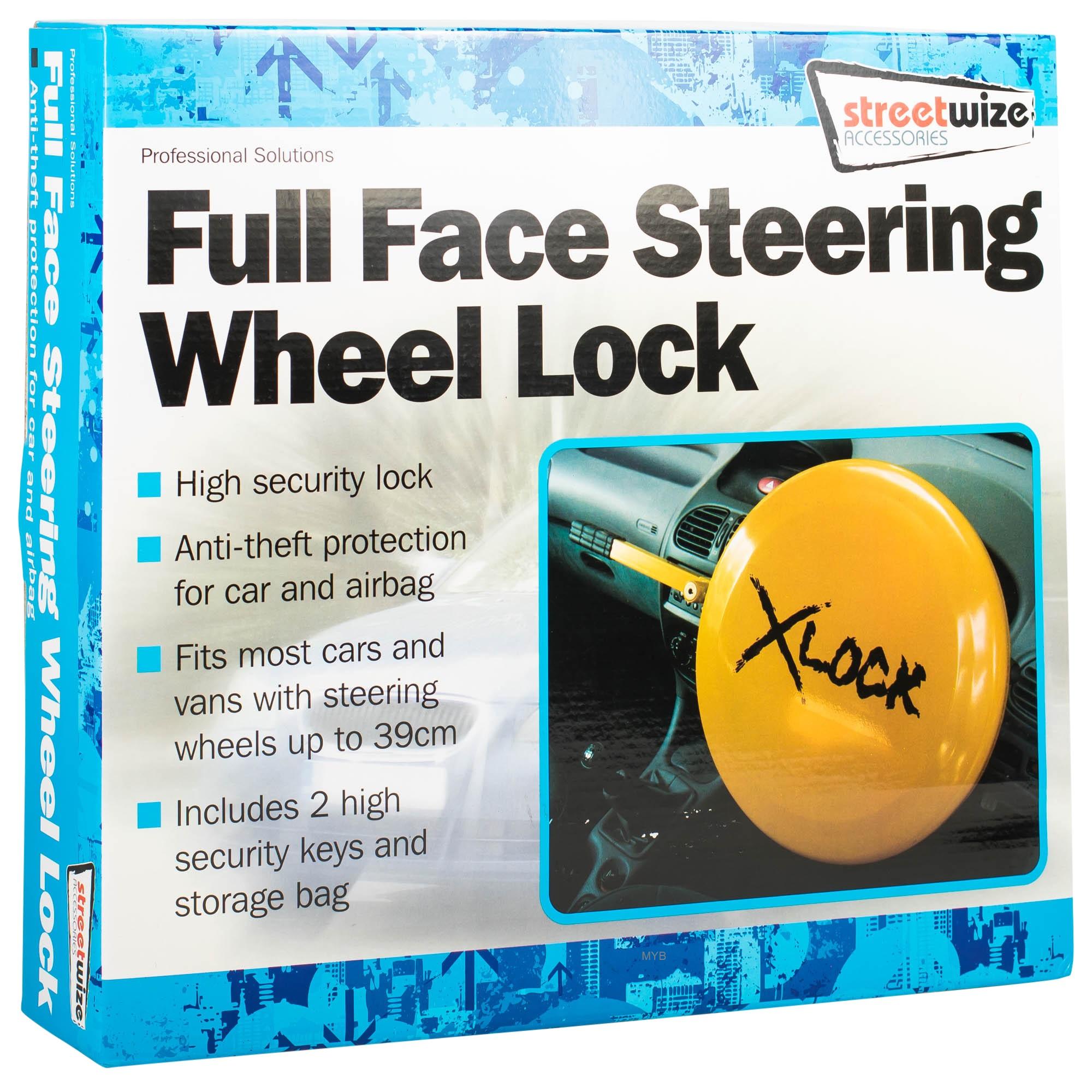 Full Face Steering Wheel Lock