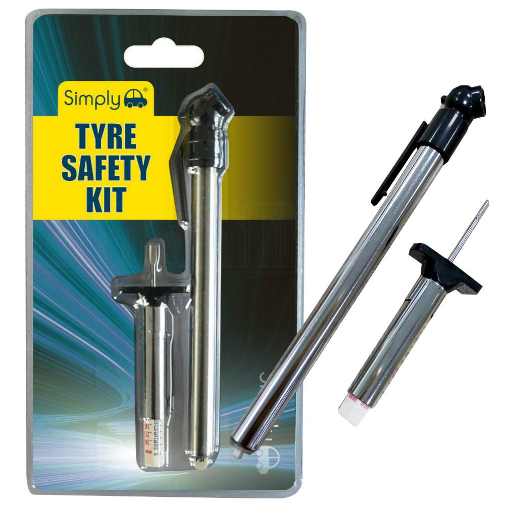 Simply Tyre Pressure Gauge Safety Kit