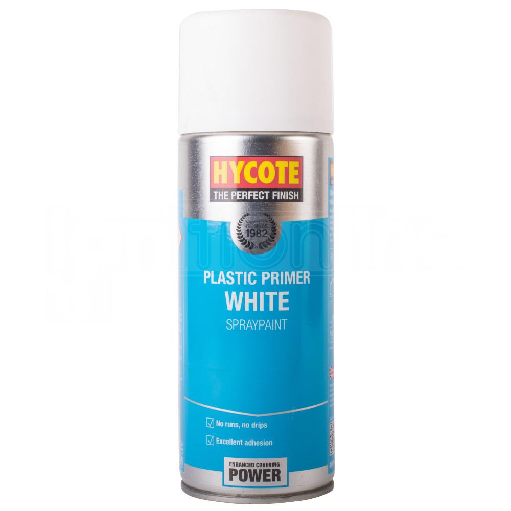 Hycote Plastic Primer White Spraypaint 400ml