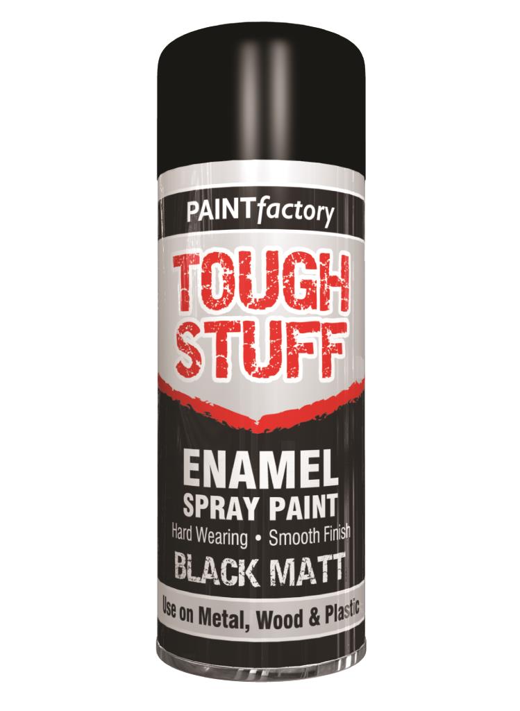 PF Tough Stuff Enamel Black Matt 400ml