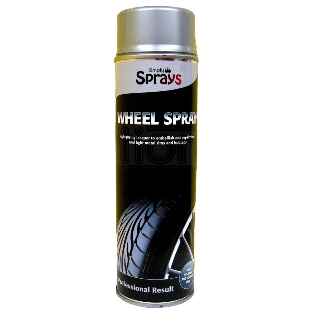 Simply Sprays Wheel Spray - Silver 500ml