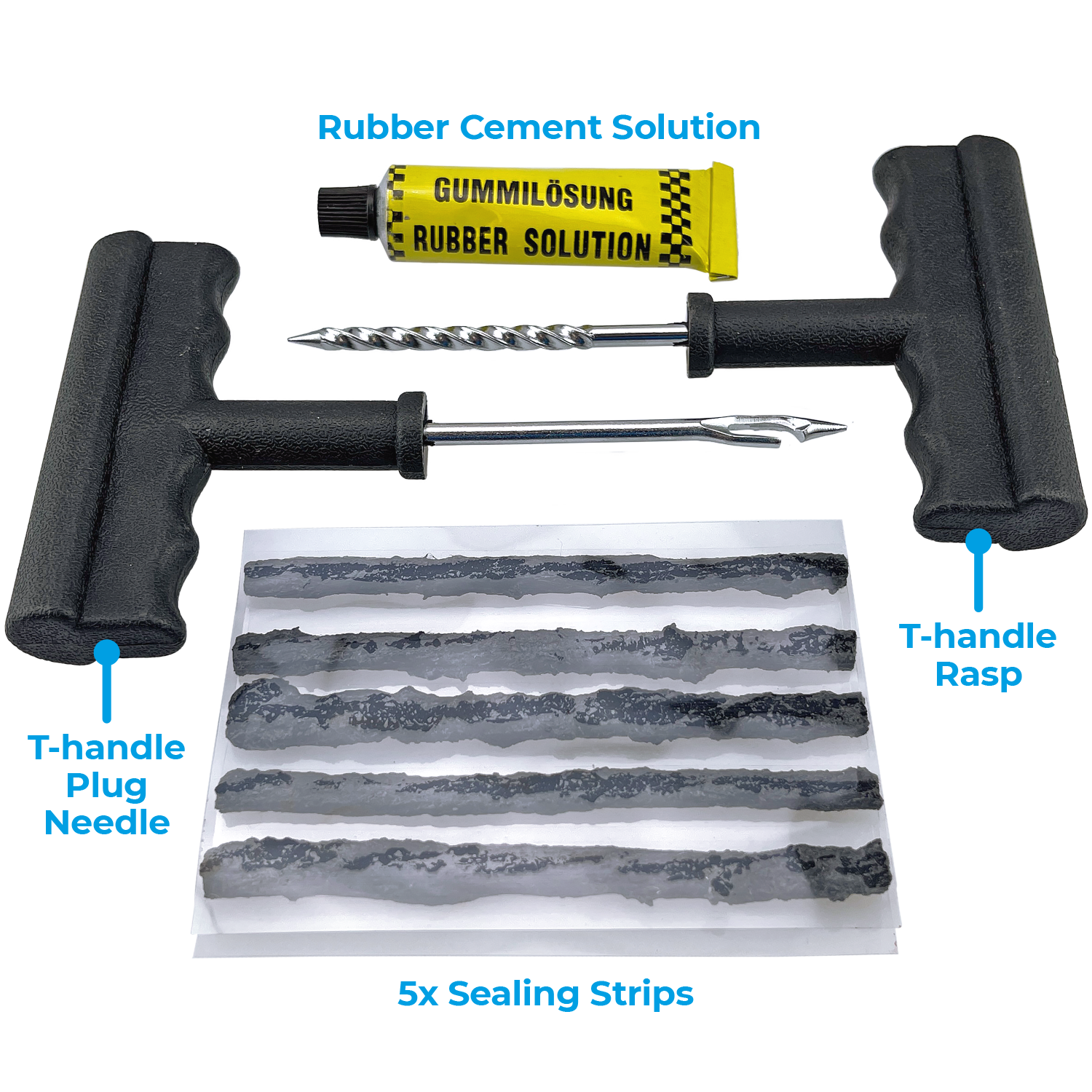 Simply Auto 8-Piece Tyre Repair Kit