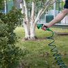 10M Coiled Hose With Plastic Fittings