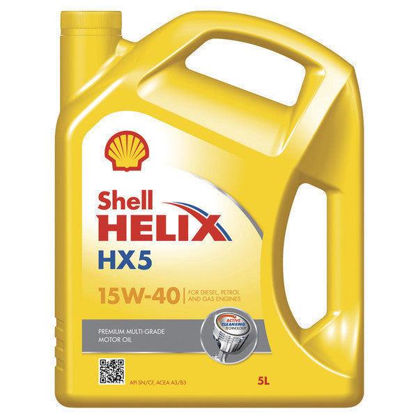 Shell Helix Engine Oil HX5 15W-40 5L