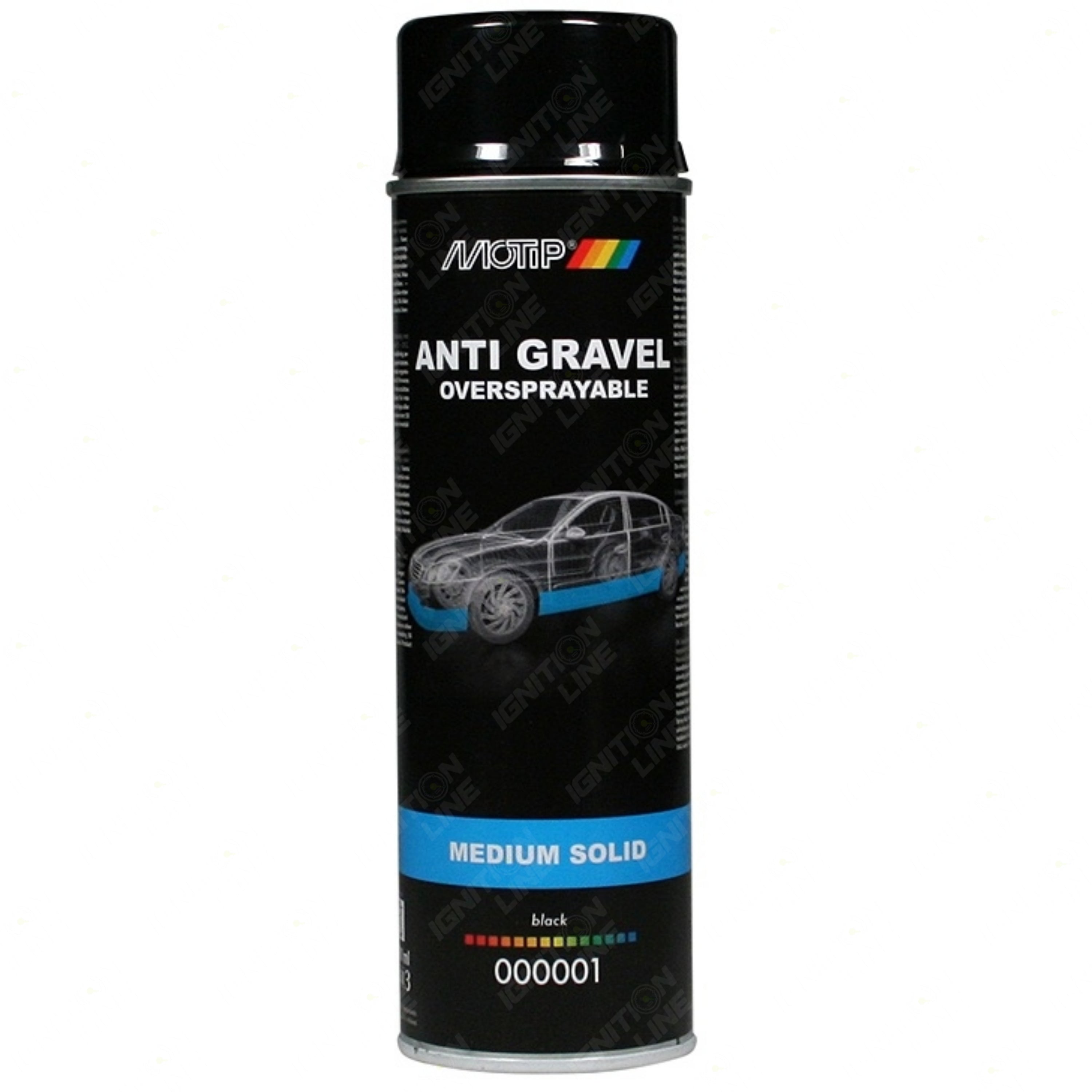 Motip Anti-Gravel Spray Black 500ml