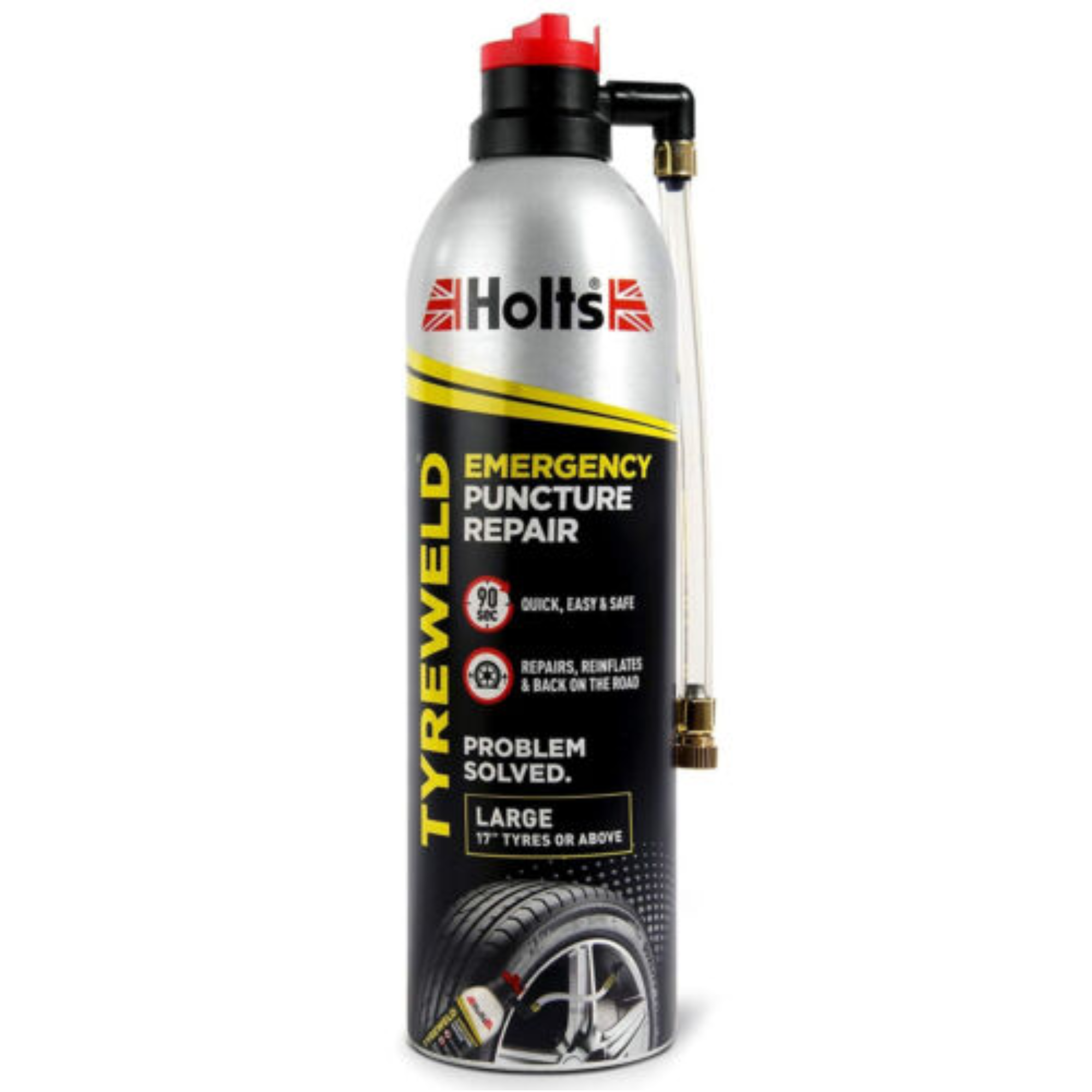 Holts Tyreweld Large 17" Tyres Or Above 500ml