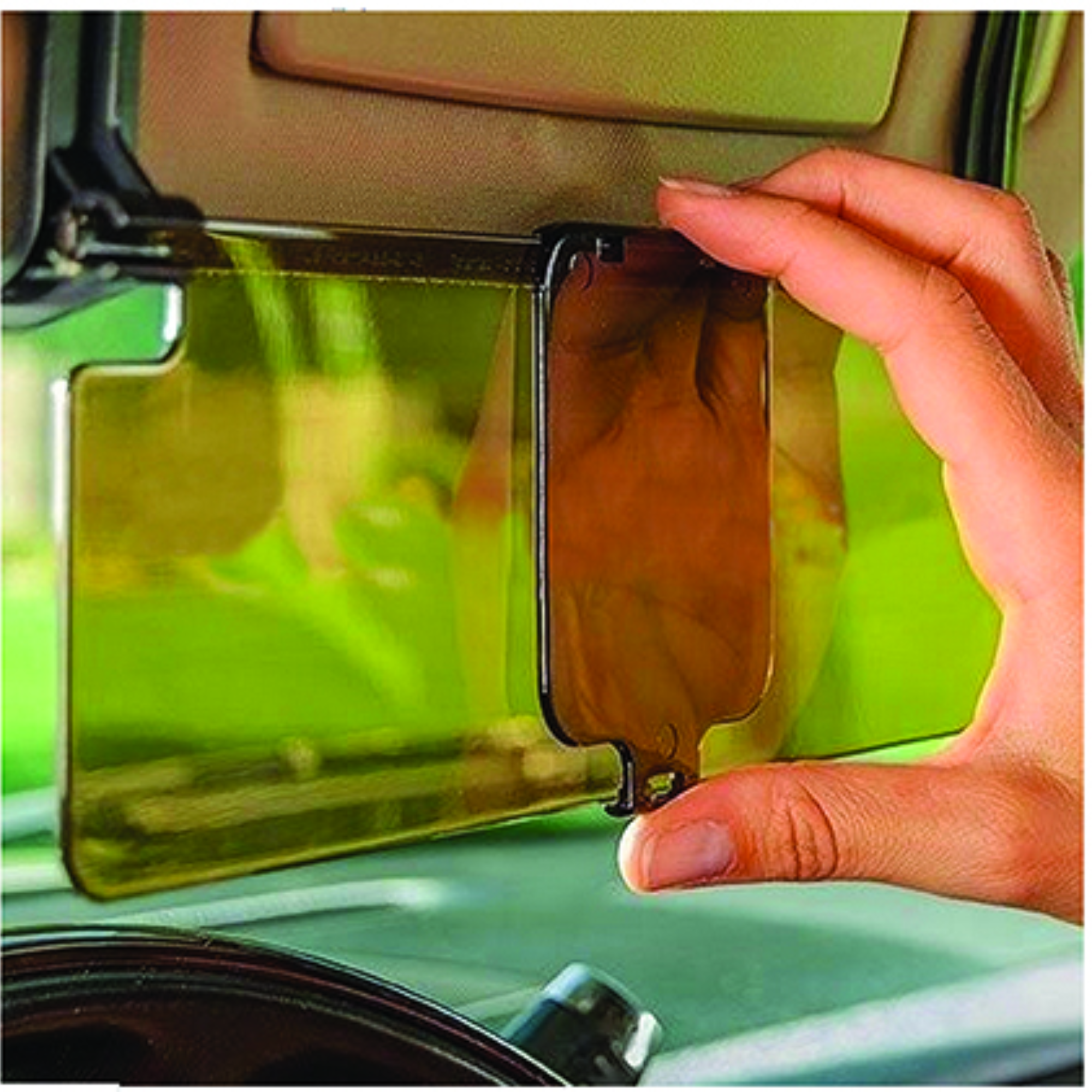 Anti-Glare Sun Visor