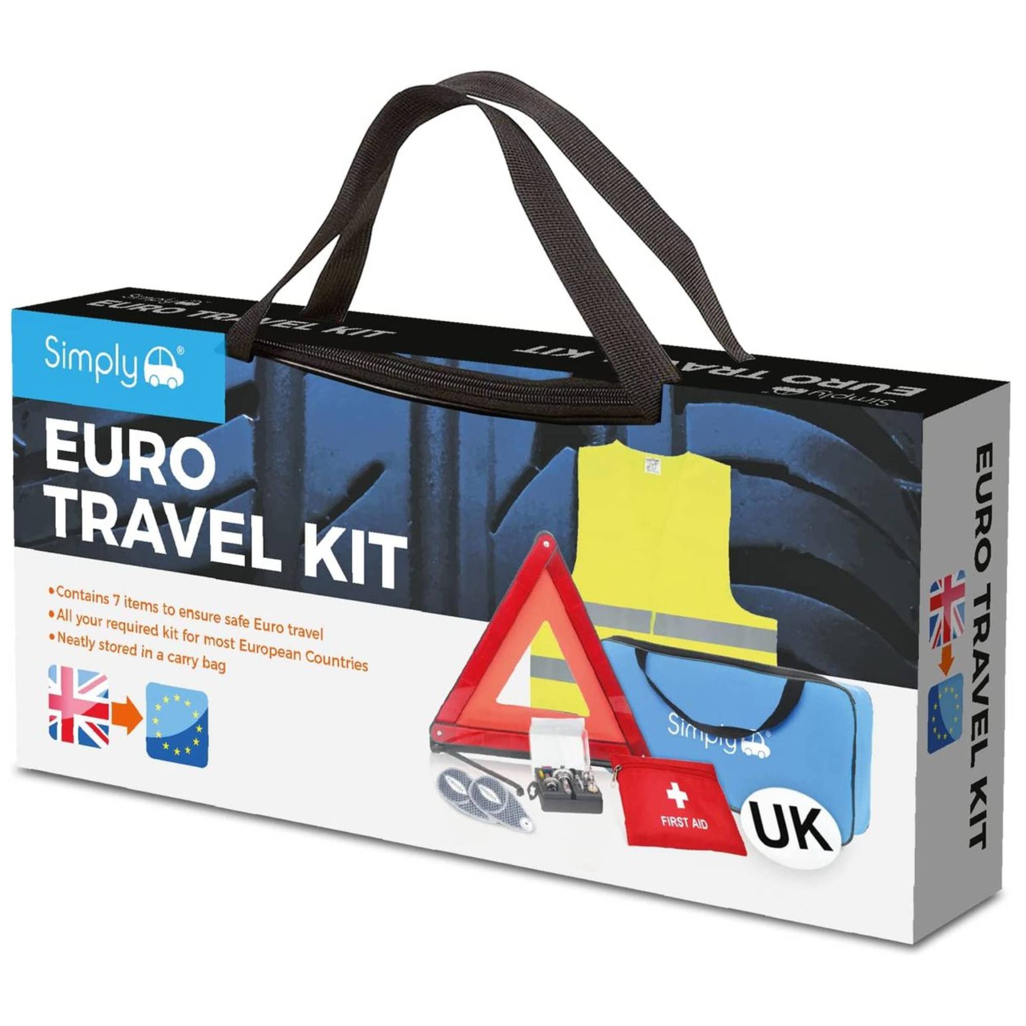 Simply Euro Travel Kit 7Pcs