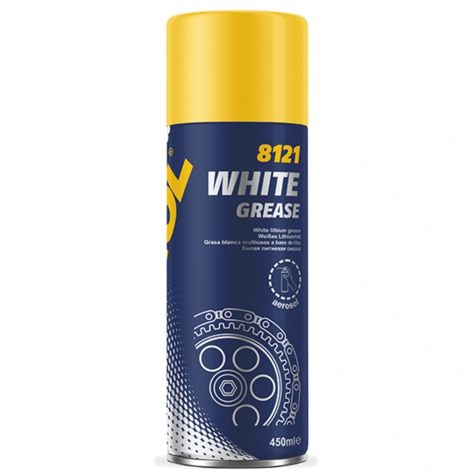 Mannol White Grease Spray 450ml