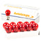 334 Red  24V 21/5W Bulbs (Pack Of 10)
