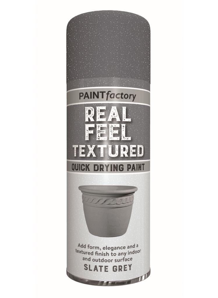PF Textured Effect Grey Spray Paint 400ml