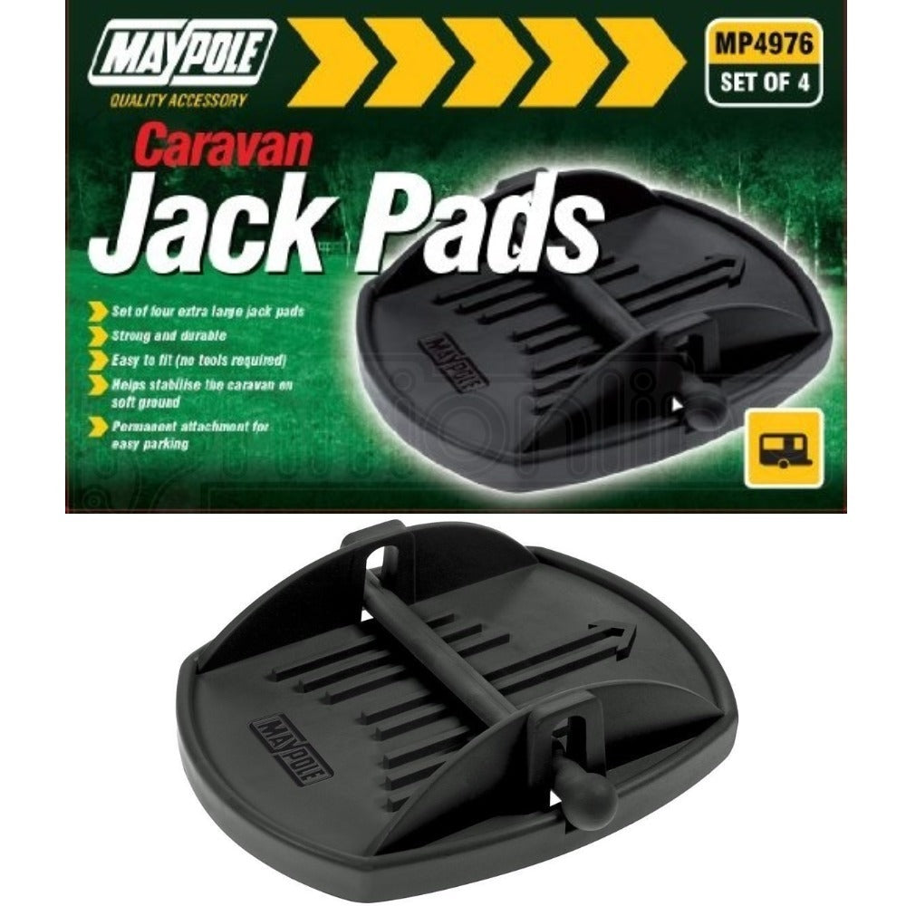 Maypole Caravan Jack Pad Set