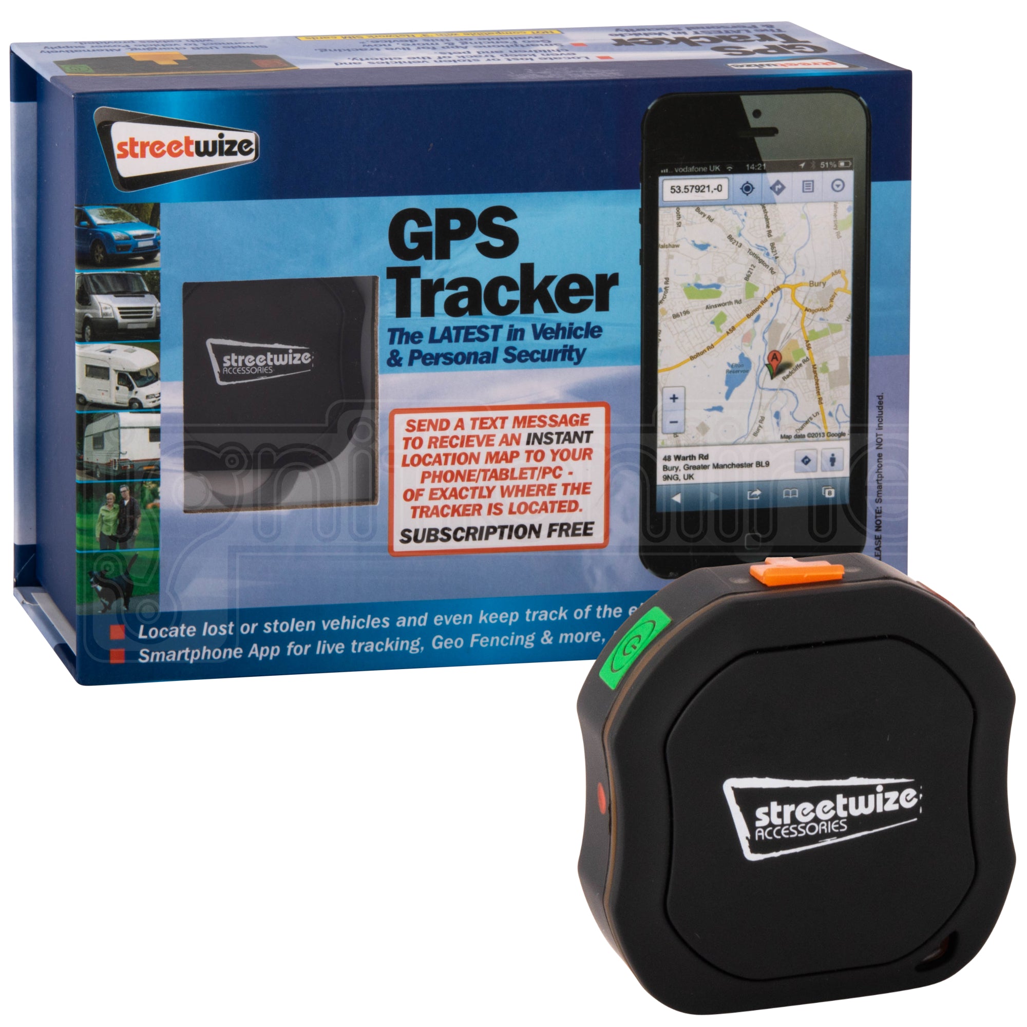 Streetwize GPS Tracker