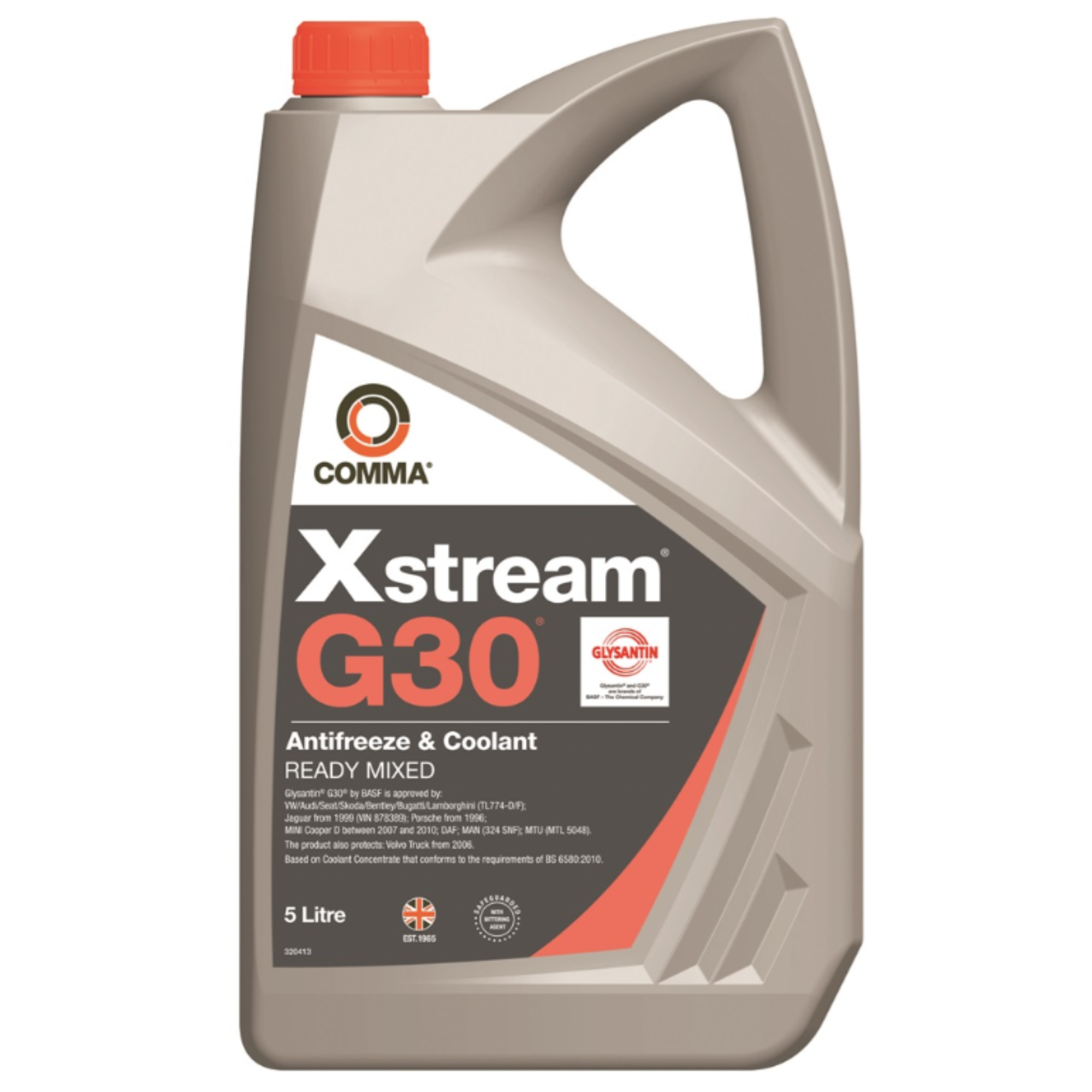 Comma XStream G30 Antifreeze & Coolant Ready To Use 5L