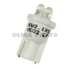 501 White Led 12V Side / Tail Light Wedge Bulbs (Twin Pack)
