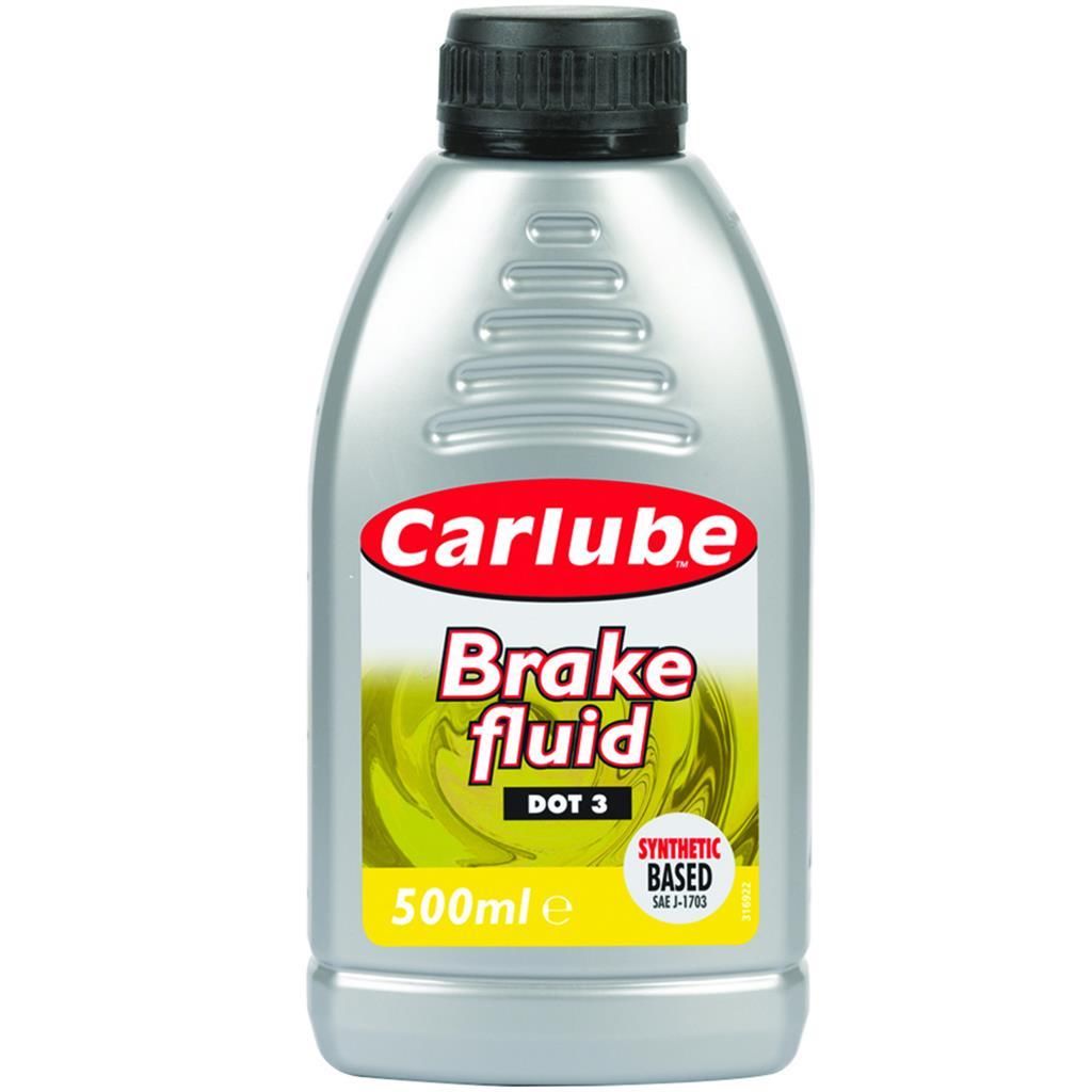 Carlube Brake Fluid Dot 3 500ml